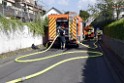 Dachstuhlbrand Koeln Poll Geislarerstr P452